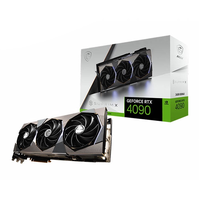 Card màn hình msi rtx 4090 suprim x 24gb
