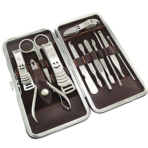 Bộ cắt móng tay/Bấm móng tay 12 món-Dụng cụ làm móng đa năng