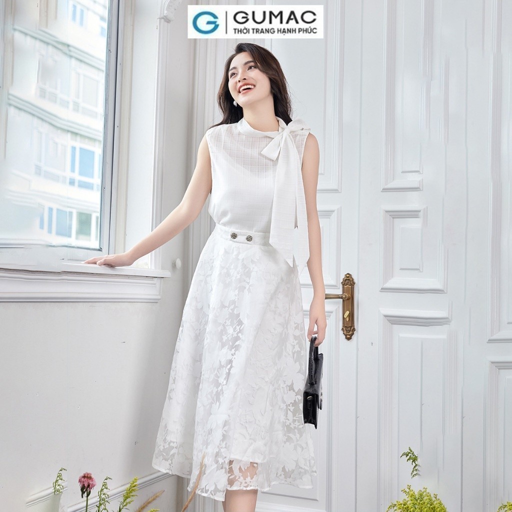 [SALE MẠNH |Voucher 8-12%] Chân váy A xòe thời trang GUMAC VD12034
