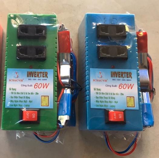 Thiết Bị Biến Điện 12v Ra 220v 60w