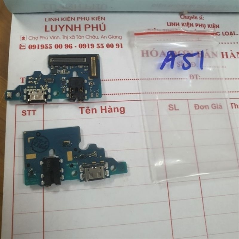 Cụm sạc samsung a51 a515f zin,loại a bao test đổi trả