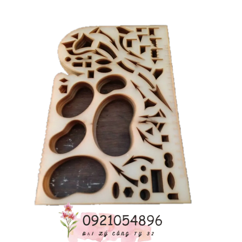 Thước chỉ huy tham mưu mẫu mới (27x18cm)