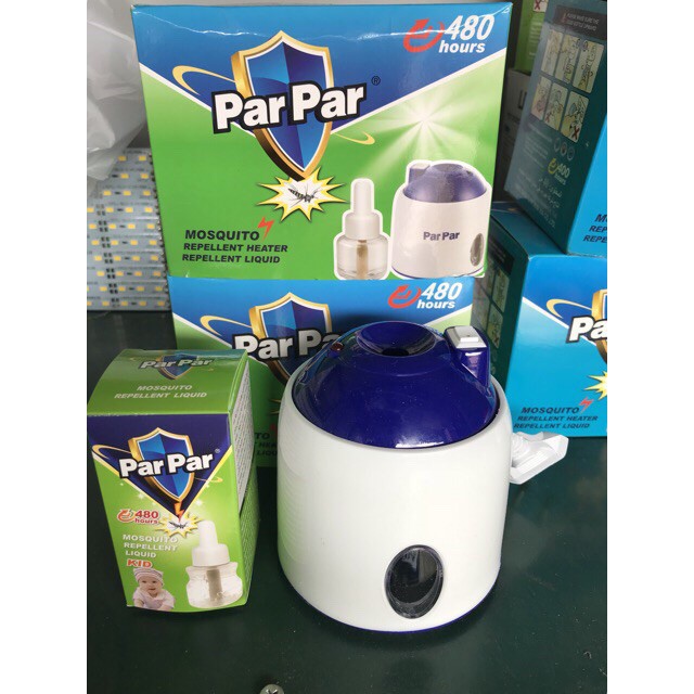 máy đuổi muỗi par par + tặng 1 lọ tin dầu