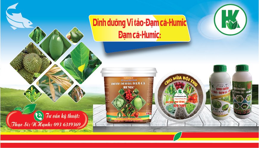 PHÂN BÓN  ĐẠM CÁ - HUMIC 1L