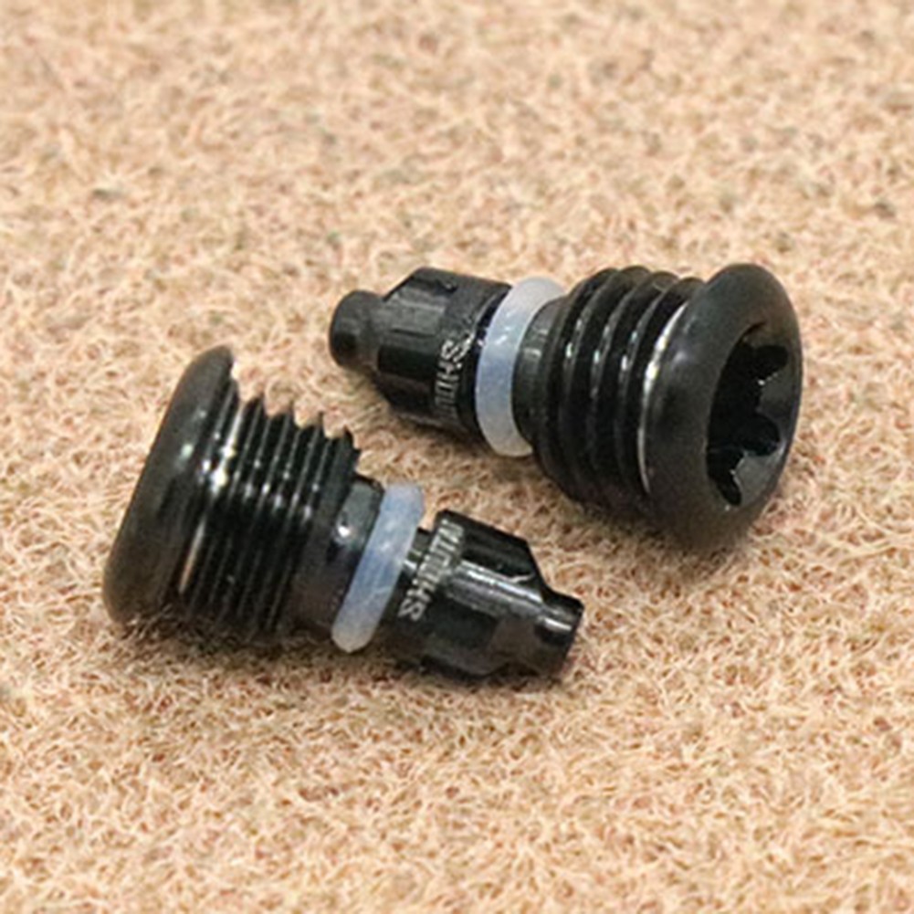 1-pair Bike Brake Lever Bleed Screws Titanium Alloy Screws With O-ring For Magura MT2 MT4