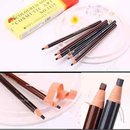 Bán sỉ 12 cây chì bóc, chì xé kẻ mày 1818