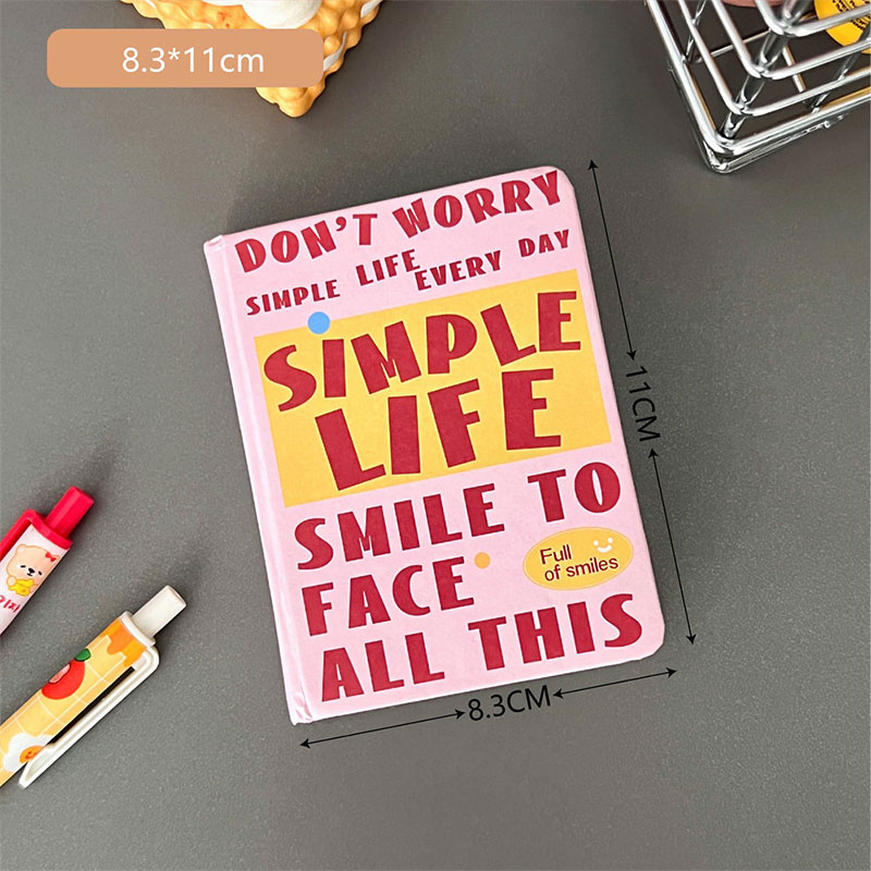 A7 American retro notebook pocket book student mini portable notebook