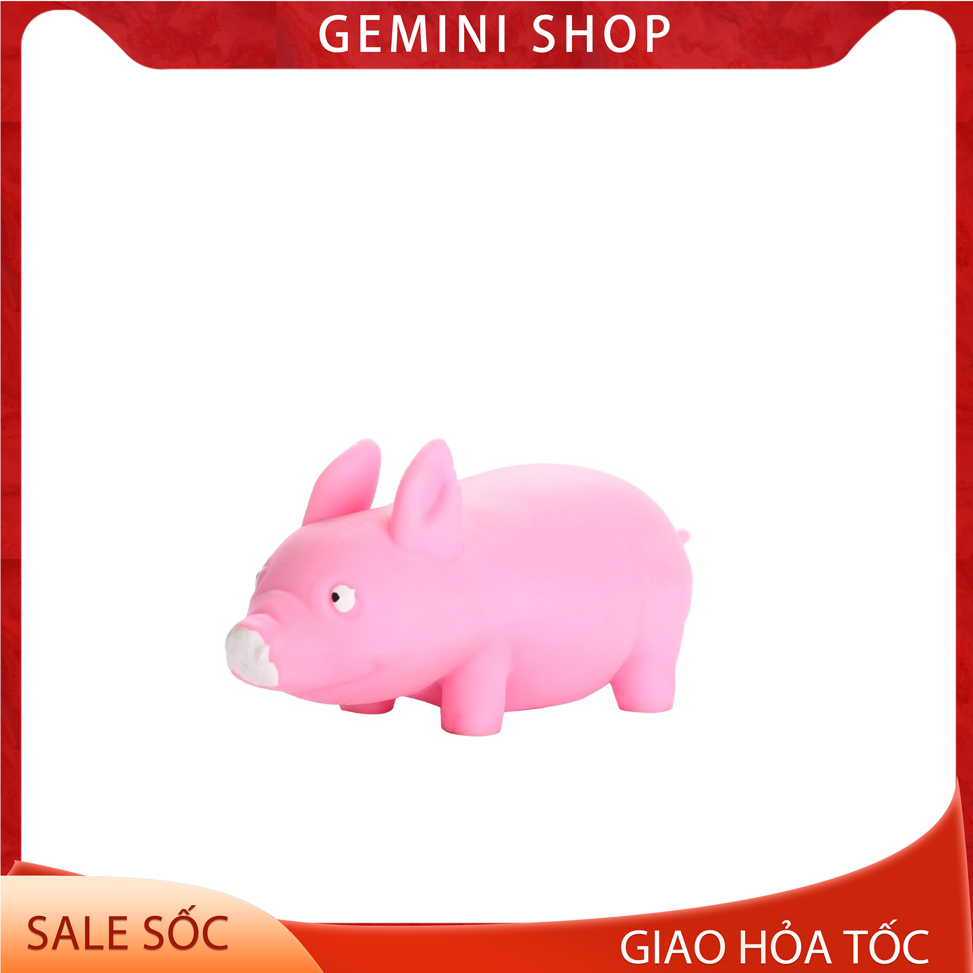Đồ Chơi Con Lợn Heo Hồng Bằng Nhựa Dẻo Xả Stress Dễ Thương Mang Lại Niềm  Vui Cho Người Sử Dụng Gemini Shop Mã Hd1 | Lazada.Vn