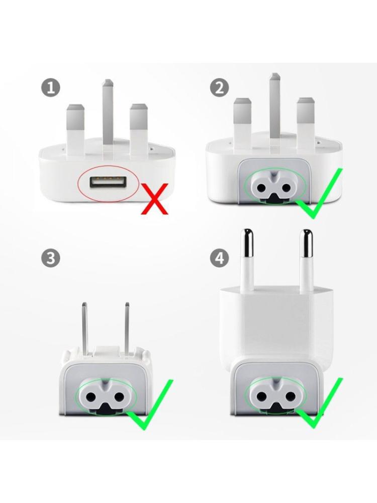 Portable USB C Travel Plug Charging Fast Charger Adapter for