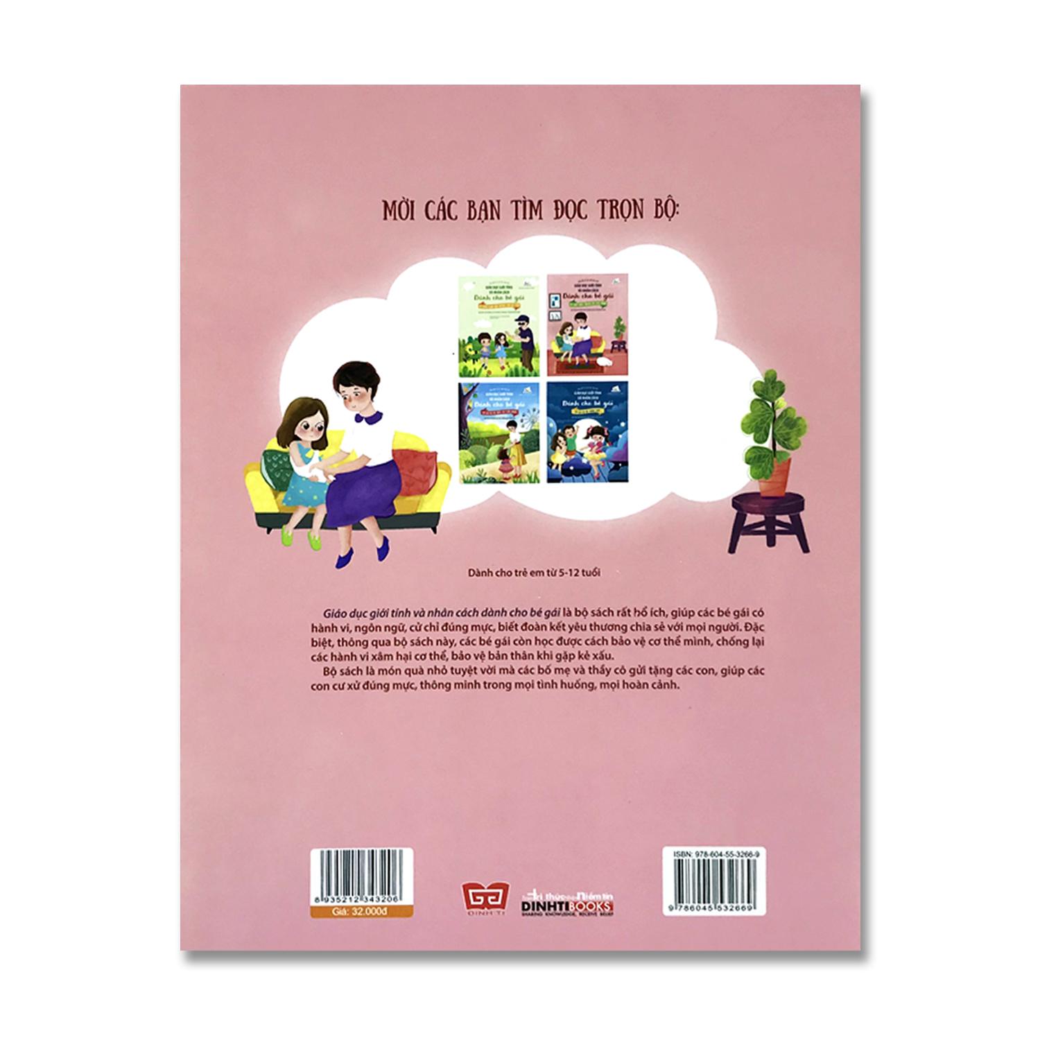 Sách Giáo dục giới tính và nhân cách dành cho bé gái - Mọi điều bé gái cần phải biết (Bộ 4 quyển, lẻ tùy chọn)