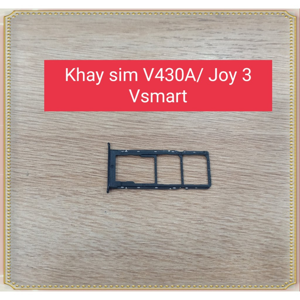 Khay sim Vsmart Joy 3/V430A, chính hãng