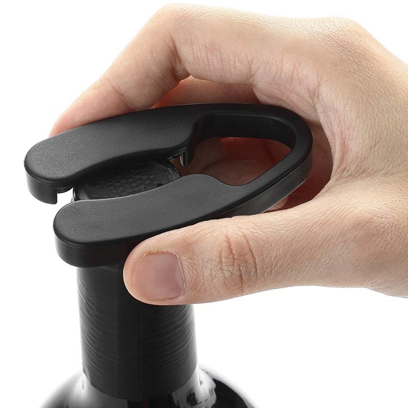 Cortador De Lámina Magnético Para Botellas De Vino - 4 Cuchillas De Acero, Plástico ABS, Diseño Ergonómico | Mengonee, Accesorio Sommelier