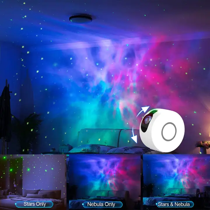 Local Galaxy Lights Projector Aurora Borealis Portable Battery Power As Seen On Instagram Lazada Singapore