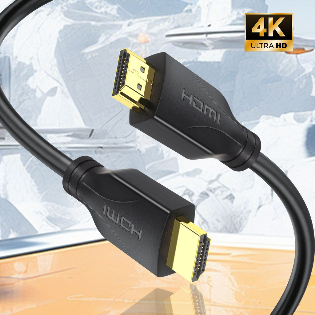 Cáp HDMI tốc độ cao, Cáp HDMI Nam sang Nam, Cáp HDMI4K @ 60Hz, Cáp HDMI 19   1.