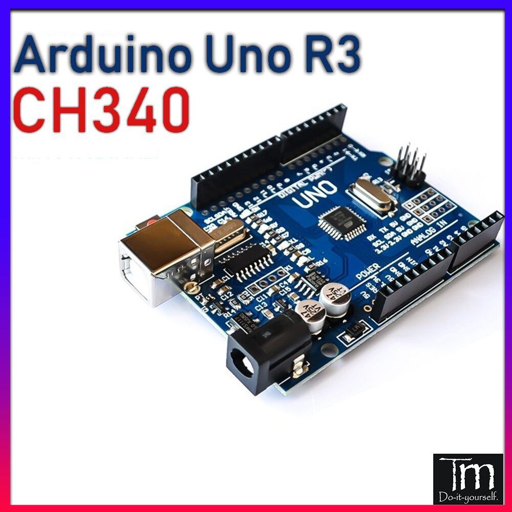 Arduino UNO R3 Chip Dán ATMEGA328P Chip Nạp CH340