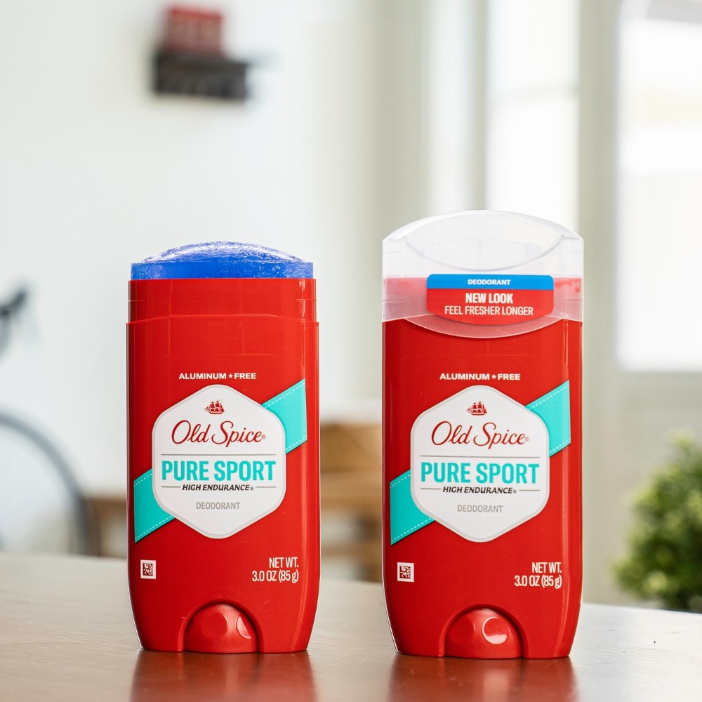 [Không Muối Nhôm - Aluminum Free] Lăn Khử Mùi Nam Dạng Sáp Old Spice Pure Sport High Endurance Deodorant 85g