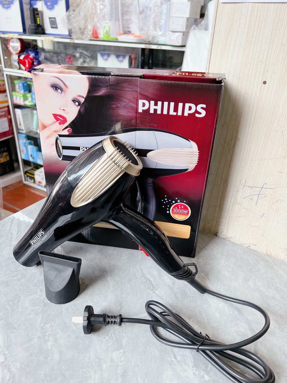 máy sấy tóc 3000w philip