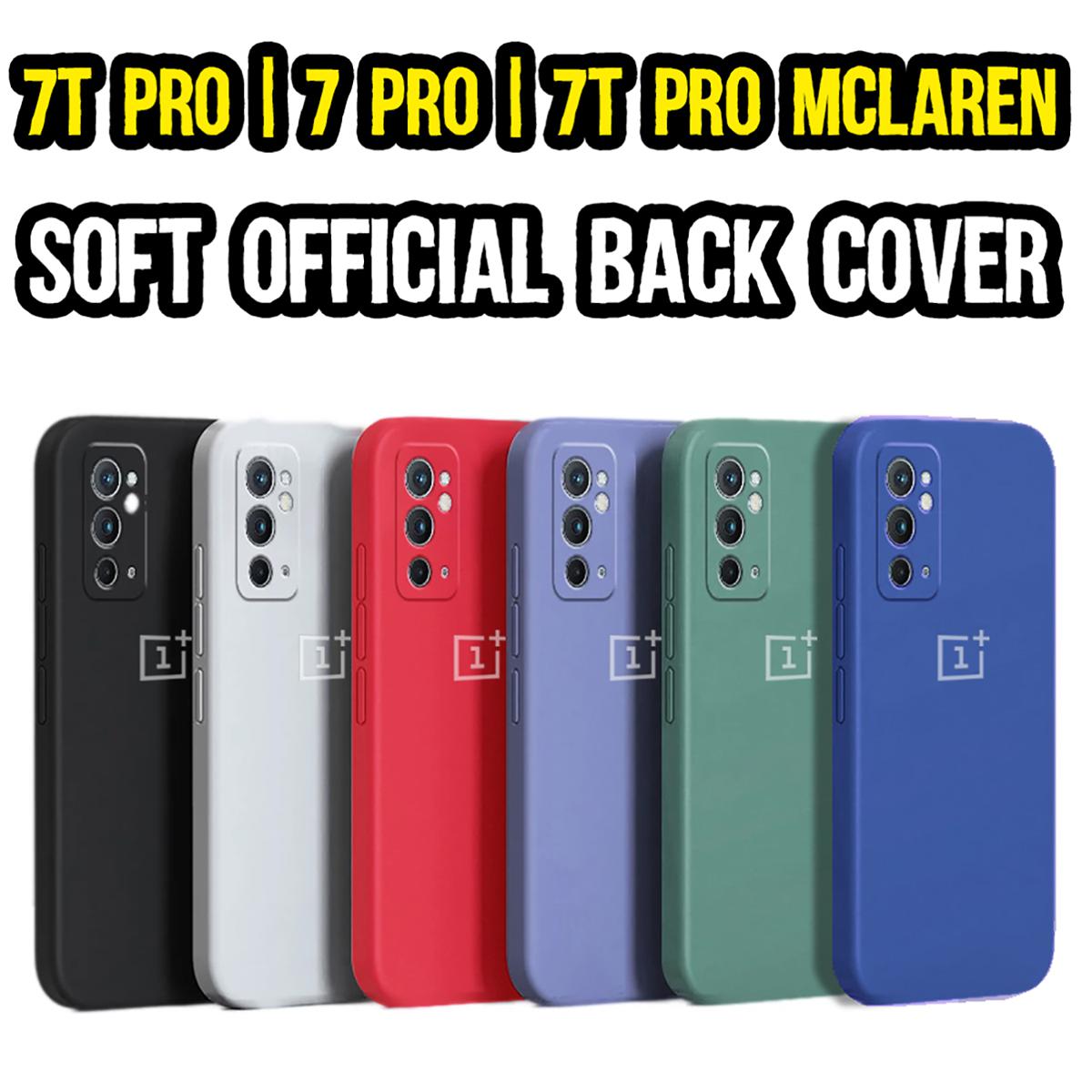 OnePlus 7 Pro , OnePlus 7T Pro , OnePlus 7T Pro Mclaren Official Logo Silicon Case - Official Case {Multi Colors} For OnePlus 7T Pro
