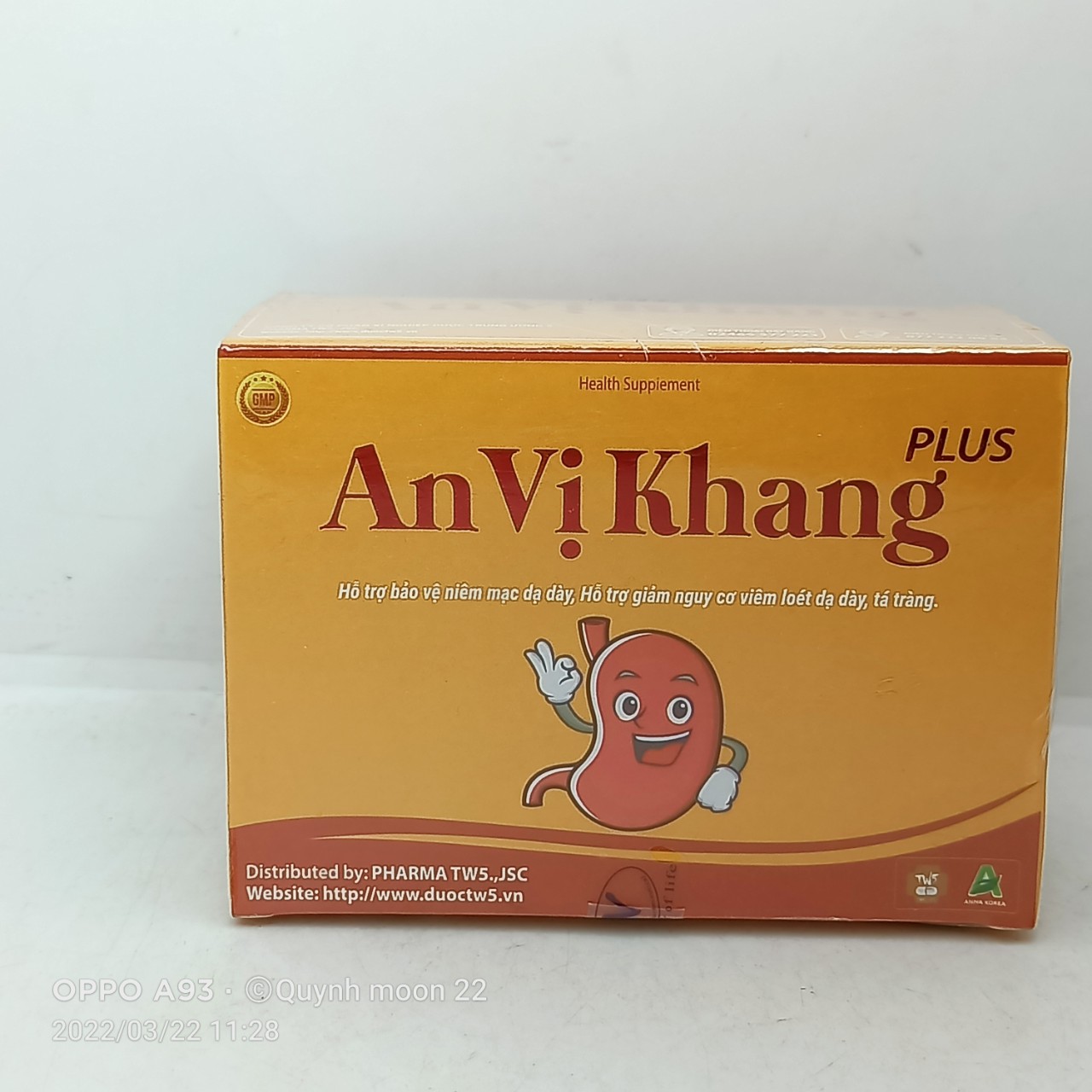 An vị khang Plus hộp 16 gói