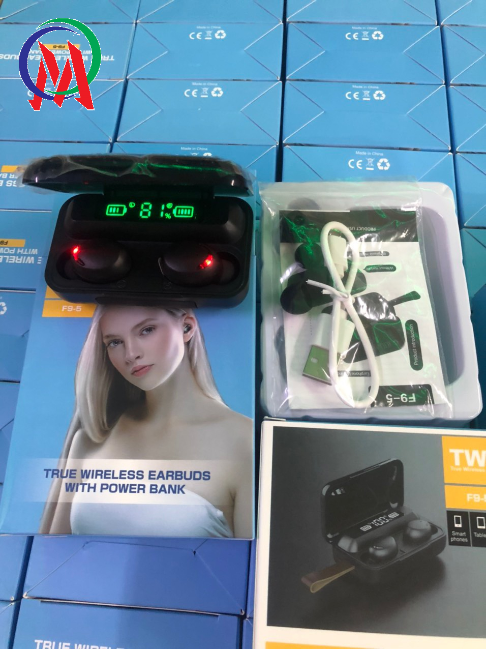 [HCM] [MỚI VỀ] Tai Nghe Bluetooth TWS F9 Pro V5.1