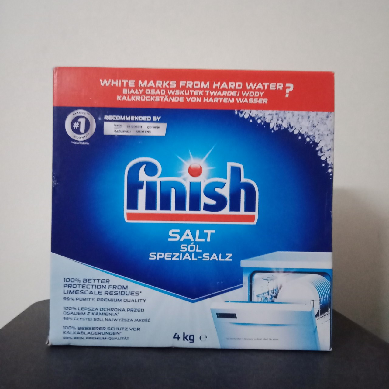 Bột Rửa Bát Finish 4.5kg (Đức) Cho Máy Rửa Chén Bát