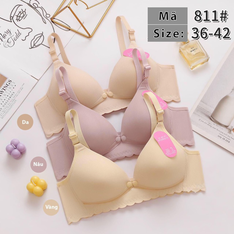 Combo 3 áo lót su mềm mở ngang