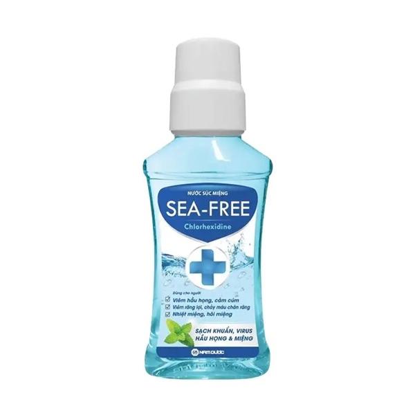 Nước súc miệng diệt khuẩn Seafree Chlorhedixine 250ml/chai