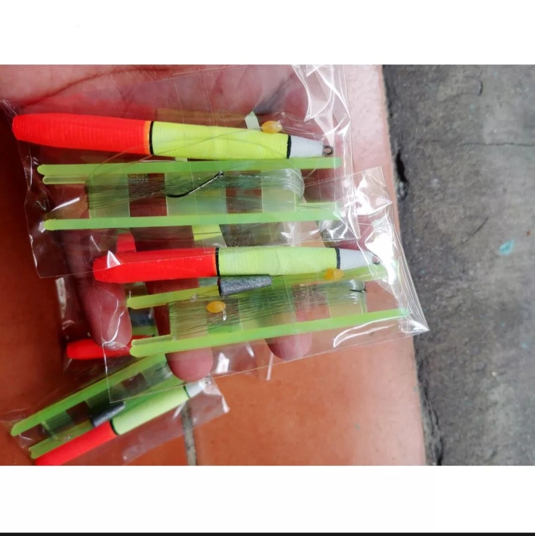 Bộ lưỡi phao mút câu cá rô, cá trê