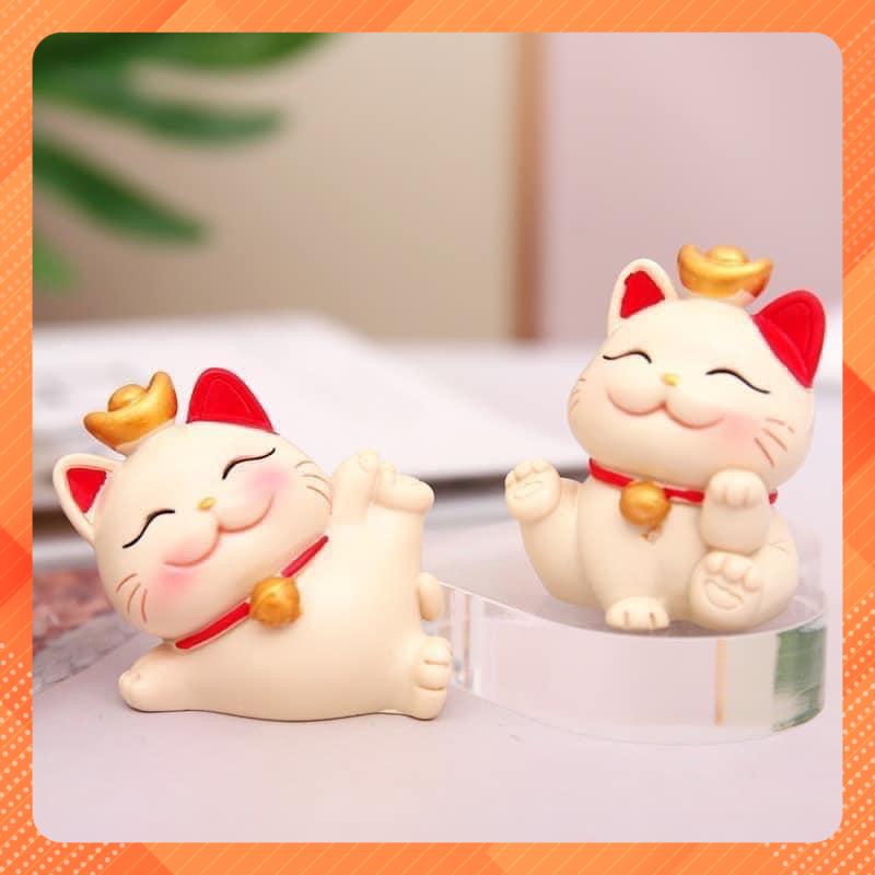 Sét 4 chú mèo thần tài