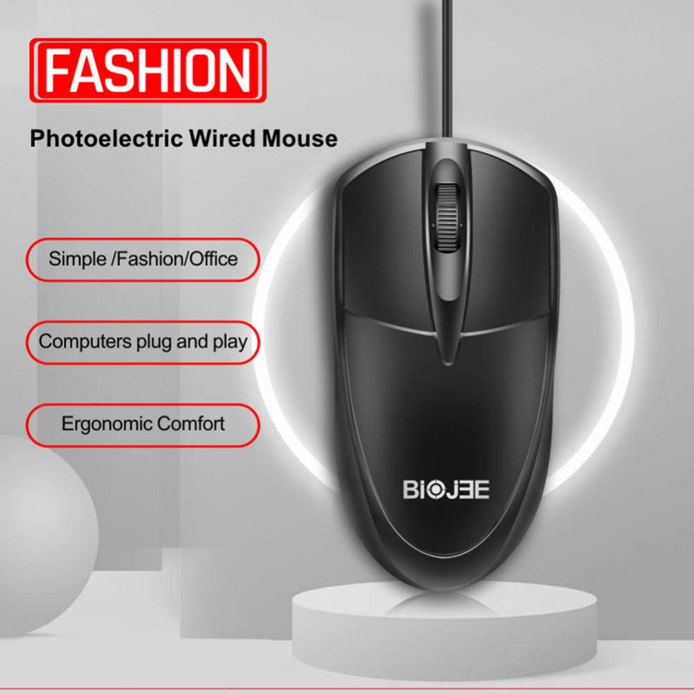 USB Wired Gaming Mouse Game LED Optical Mouse Universal Computer Mouse 3 Buttons PC Laptop Computer Accessories