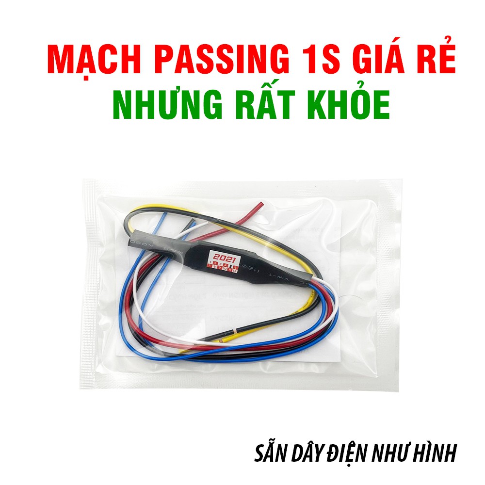 MẠCH PASSING DÂY 3S CHO ĐÈN TRỢ SÁNG