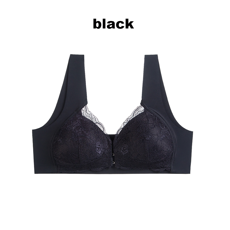 KL READY STOCK Seamless Front Buckle Bra Nonwired Beautiful Back Large