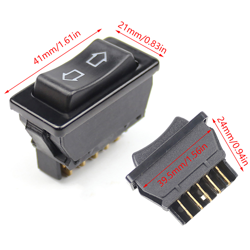 12v 20a 2 Way Momentary Electric Window Aerial Up Down Rocker Switch ...