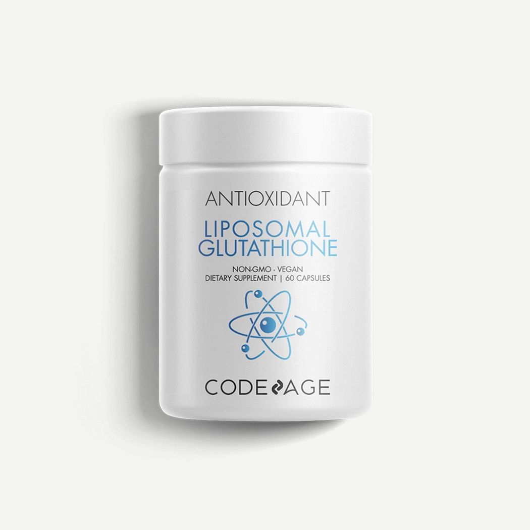 [Tem Chính Hãng] Viên Uống Trắng Và Sáng Da Codeage Liposomal Glutathione 60 Viên