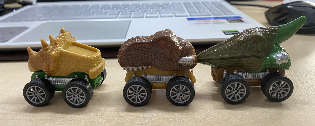 Xe khủng Long chở thú - HUNTERSON TOYS