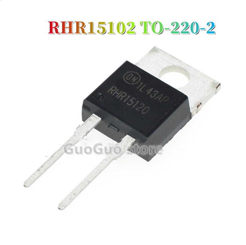 5pcs RHR15120 TO-220-2 RHRP15120 TO-220 15A/1200V Fast Recovery Diode ...