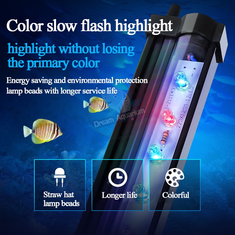 Đèn bong bóng bể cá đèn LED cho hồ cá cho đèn chìm dưới nước hồ cá