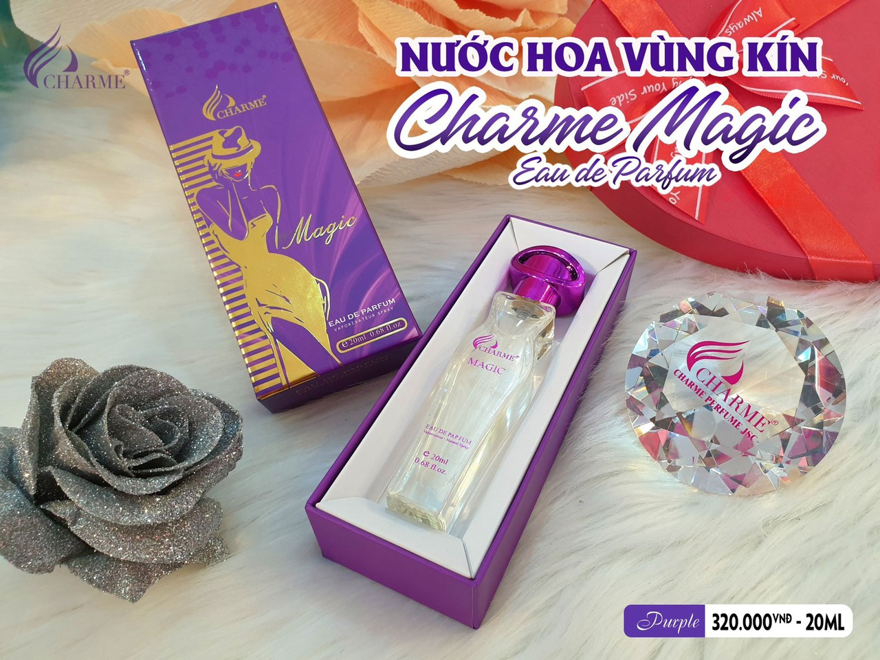 Nước hoa vùng kín magic 20ml