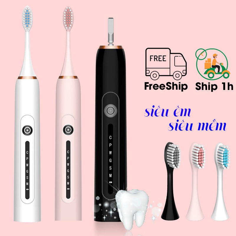 Sonic X7 đầu bàn chải đánh răng điện