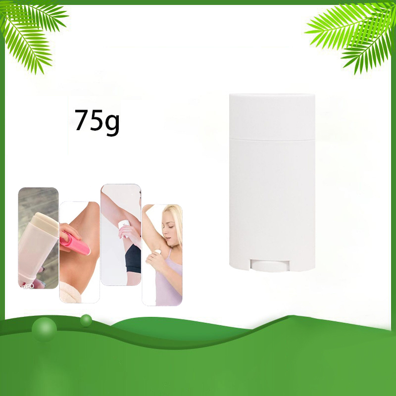 75g Refillable Perfume Deodorant Containers Empty Lip Balm Tube Plastic ...