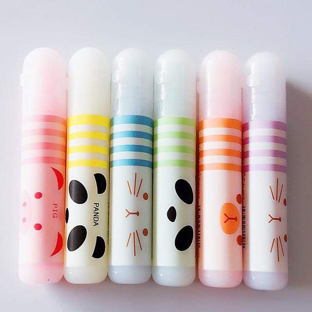 %E3%80%90The%20Quiet%20Page%E3%80%91Cute%20Animals%20Panda%20Cat%20Mini%20Highlighter%20Paint%20Marker%20Pen%20Drawing%20Liquid%20Chalk%20Stationery%206pcs/set%20-%20Image%202