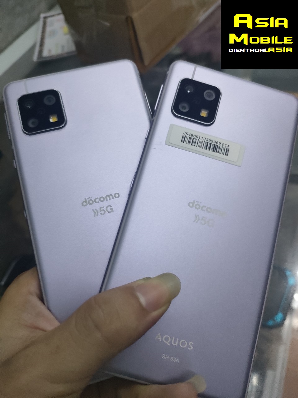 (Máy Đẹp - Chơi Tết) Điện Thoại Sharp Aquos Sense 6 (Mạng 5G) Đến Từ Nhật Bản (Chống Nước) - Máy Mới 97%-98%