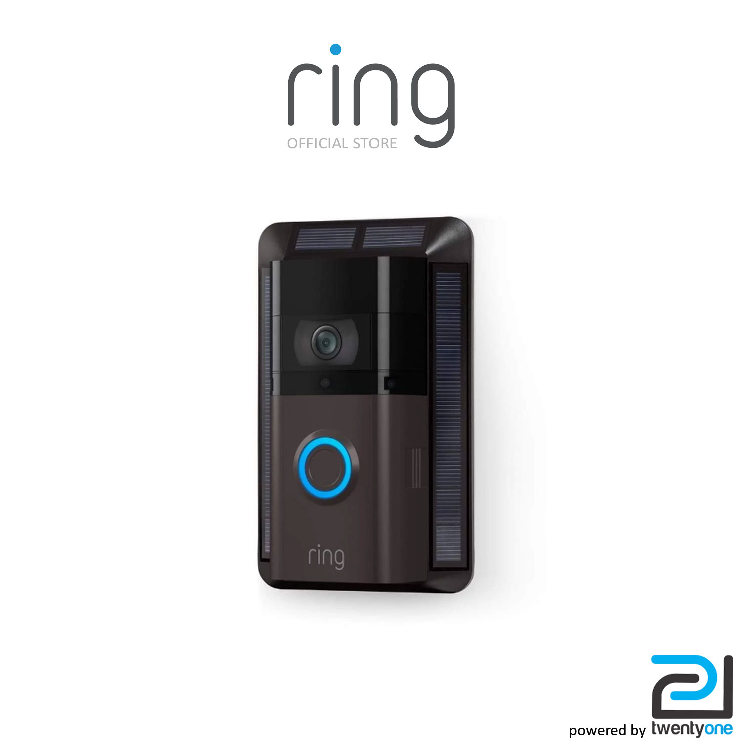 Solar Charger for Ring Video Doorbell 3 and Ring Video Doorbell 3 Plus 