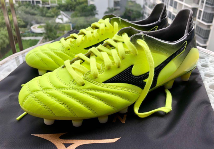 Mizuno Morelia Neo II MD JAPAN Football Shoes Soccer Cleats Green P1GA185009 