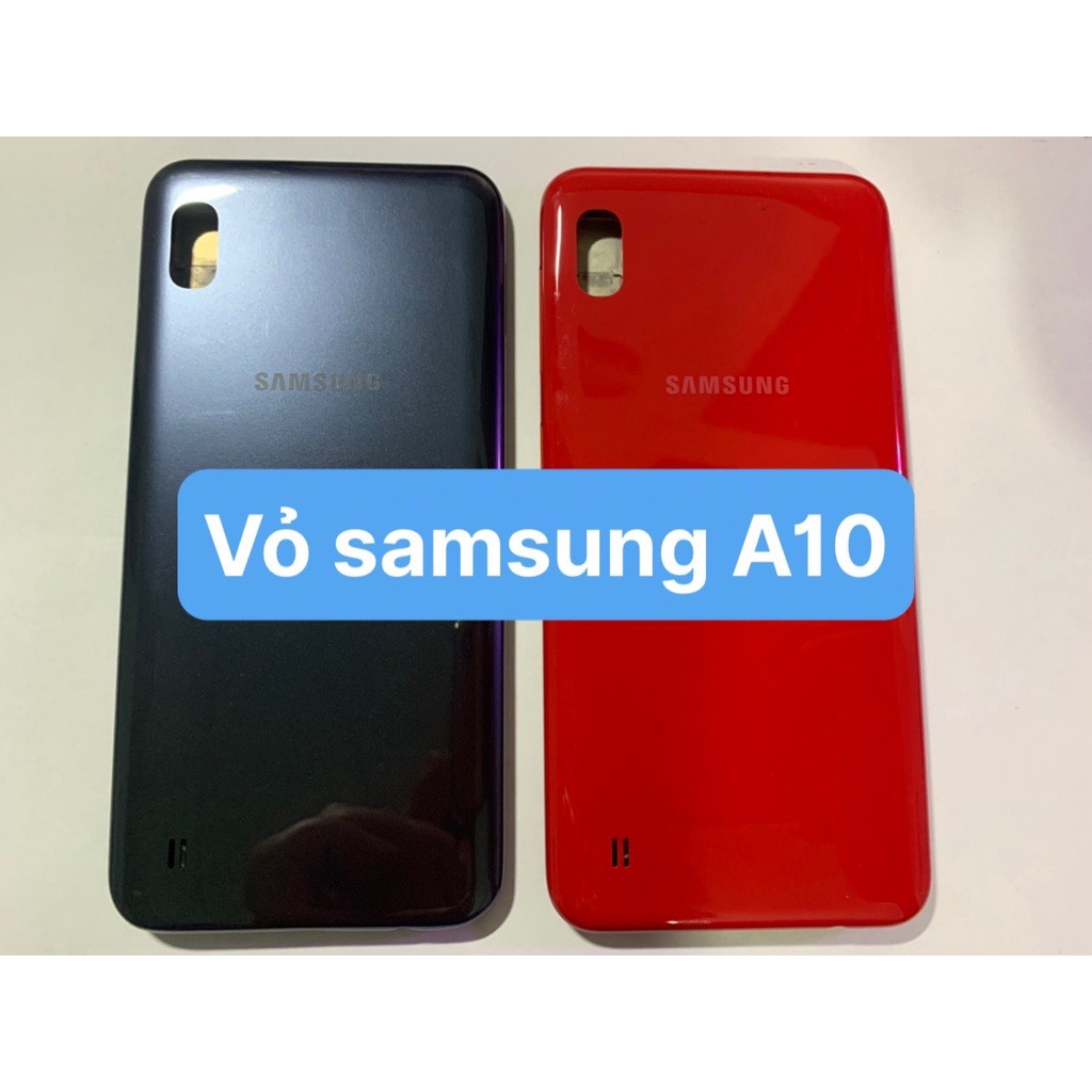 Bộ vỏ sam sung A10 ( GỒM LƯNG,SƯỜN,PHÍM BÁM,KÍNH CAM)