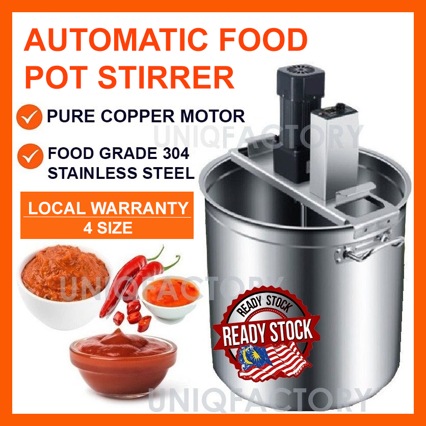 20-100Kg Automatic Food Mixer Hot Pot Bottom Soup Sauce Stirrer Frying  Machine