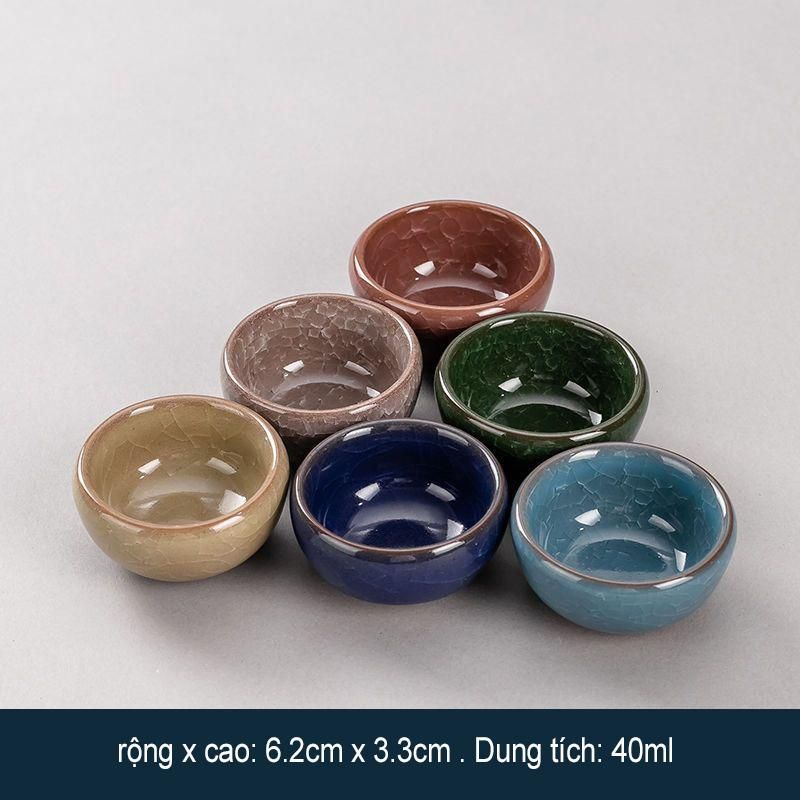 Những bộ chén trà siêu đẹp (Chất liệu: Gốm, sứ, thủy tinh)