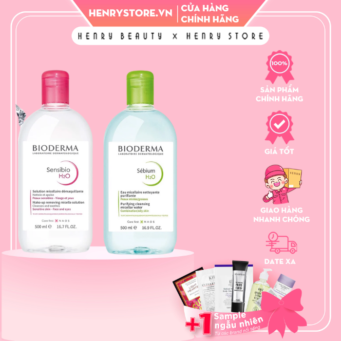 TẨY TRANG BIODERMA 500ML