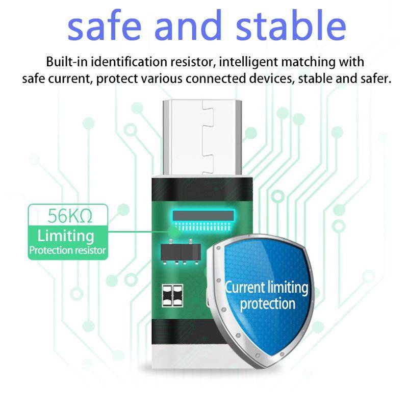 Đầu Chuyển Đổi Type-C Sang Micro USB Type C Cho Android
