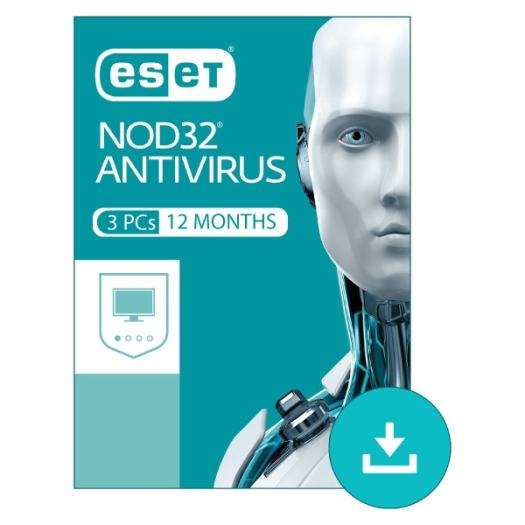 Phần mềm diệt virus ESET NOD32 Antivirus cho 3 PC trong 365 ngày thumbnail